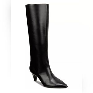 NeW Alfani Womens Kaia Faux Leather Tall Knee-High Boots size 8.5